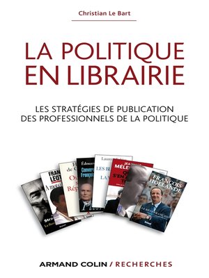 cover image of La politique en librairie